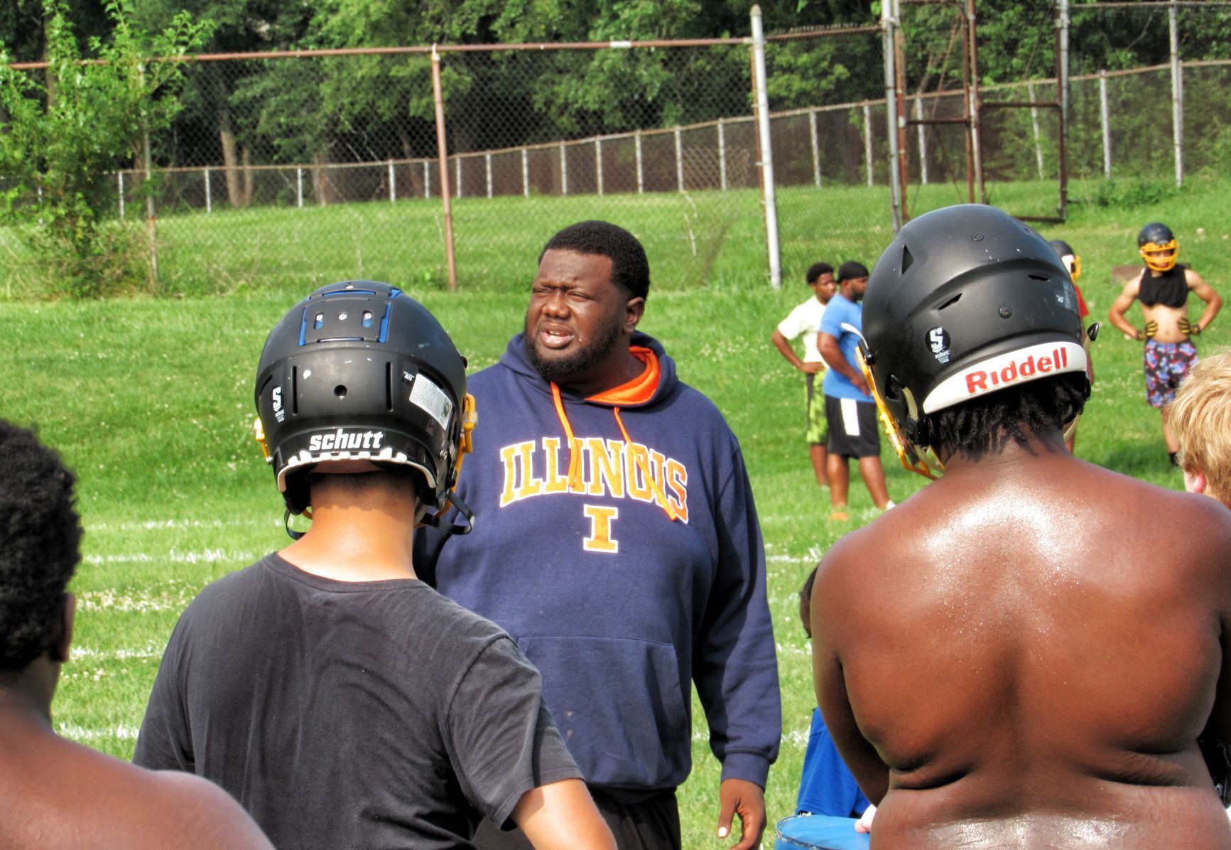 First Eisenhower fall football practice 04
